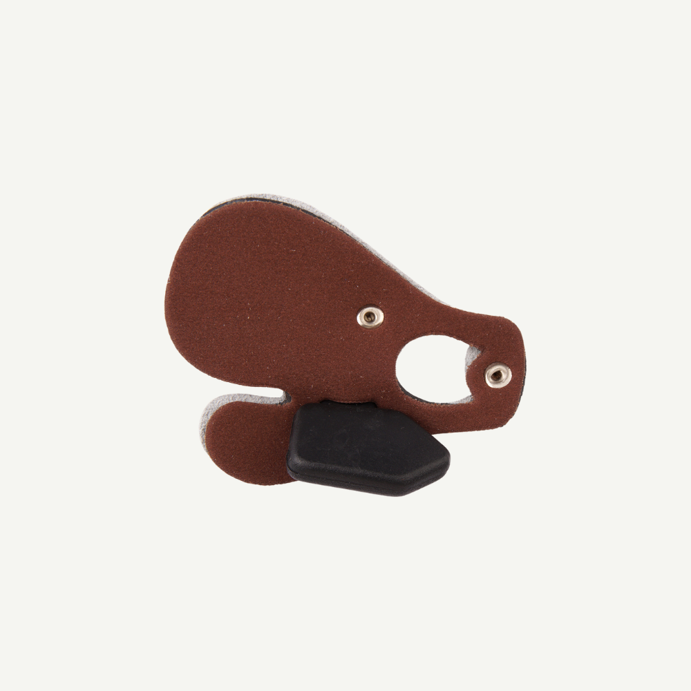 70153 Archery Tab Calf Hair with Finger Separator