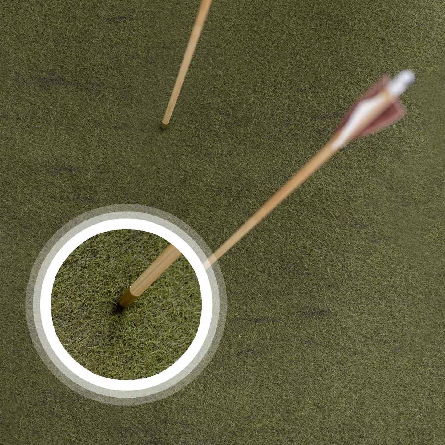 101174 Dura Backstop Mat Arrow Safe Green nature