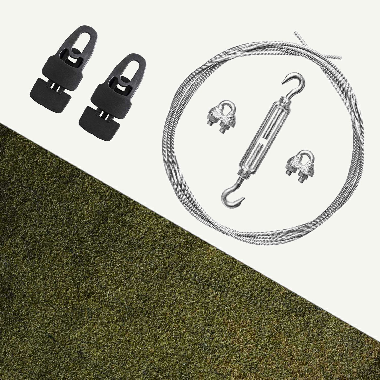 101174 Dura Backstop Mat Arrow Safe Green nature
