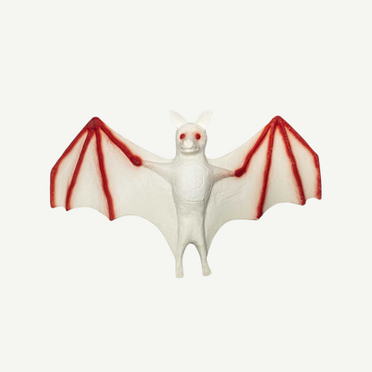 100526 IBB 3D Tier Albino Flughund - Schneeweißchen