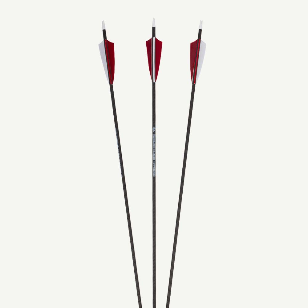 Penthalon Carbonpfeile 40816 Hunter Extreme Naturfedern